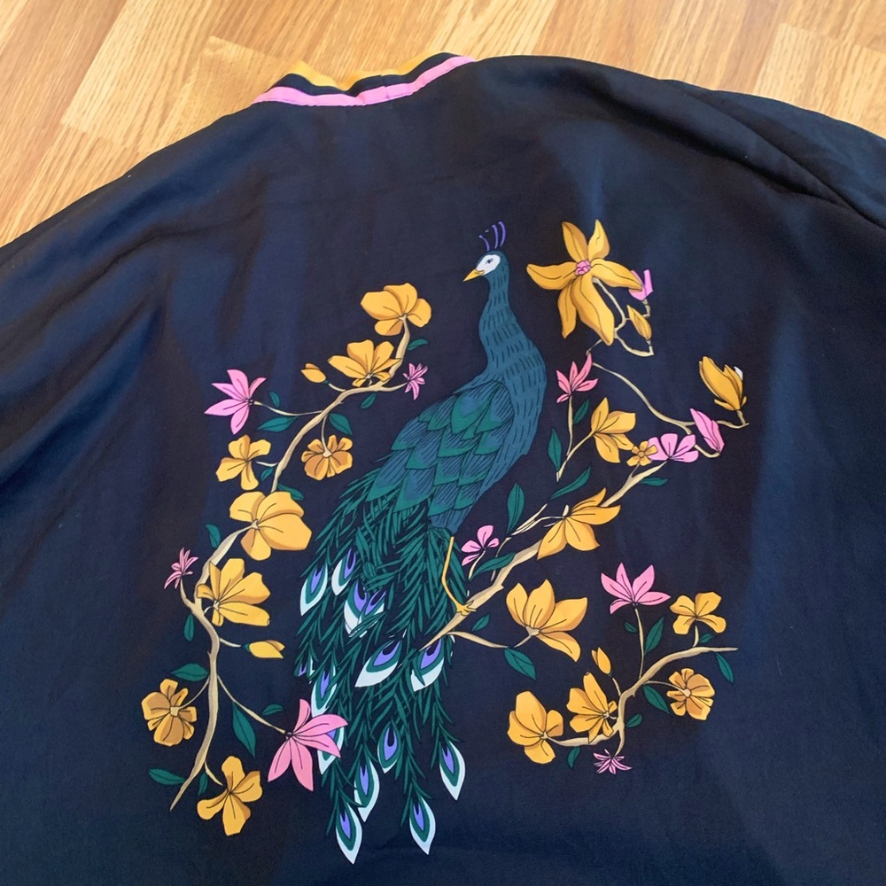 Beautiful Peacock Shaw/ Swim Cover Up peacock 🦚